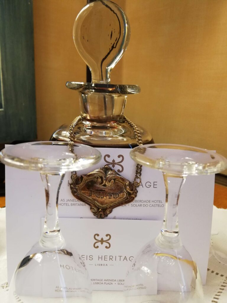 Solar do Castelo Welcome Drink Porto Hoteis Heritage Lisboa