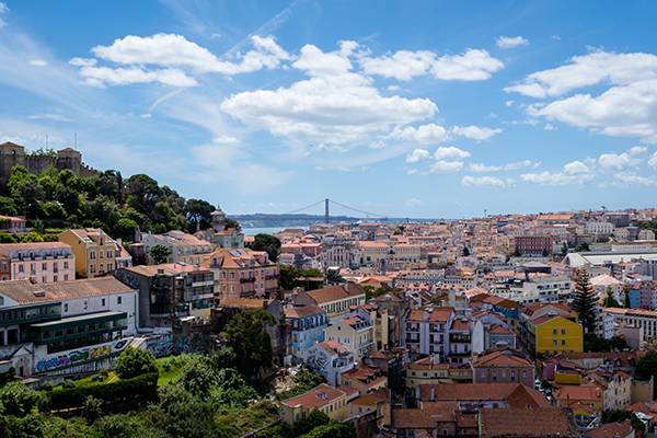 Picturesque Lisbon - Miradouro da Graça - the perfect sunset